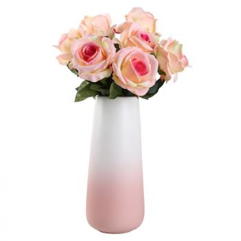 简约陶瓷花瓶小清新干花家居插花水培花器白瓷客厅摆件