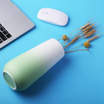 简约陶瓷花瓶小清新干花家居插花水培花器白瓷客厅摆件