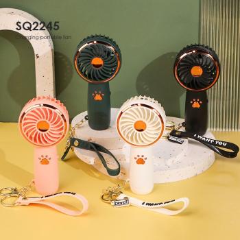迷你可爱卡通便携式充电usb手持风扇户外风扇