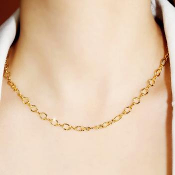 S925纯银十字型女款项链时尚简约高级感项饰